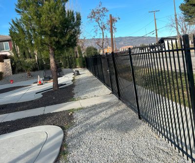 Wrought iron fence 031