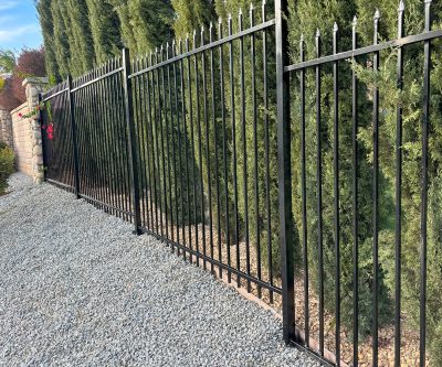 Wrought iron fence 032