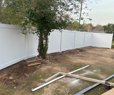 Vinyl fence 006