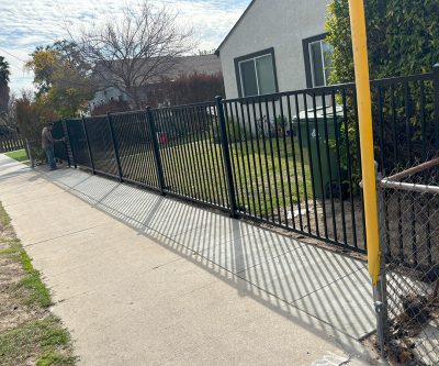 Wrought iron fence 039