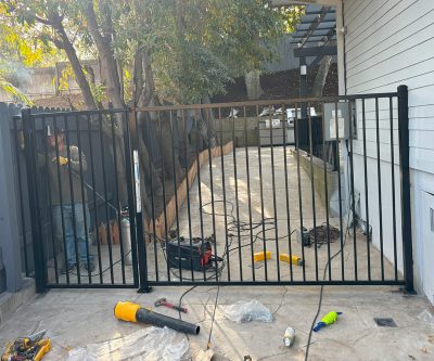 Wrought iron fence 017