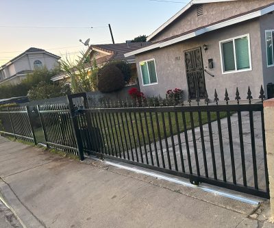 Wrought iron fence 026