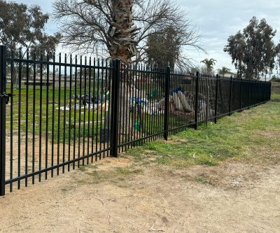 Wrought iron fence 035