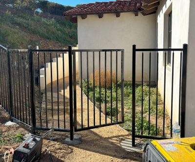Wrought iron fence 013