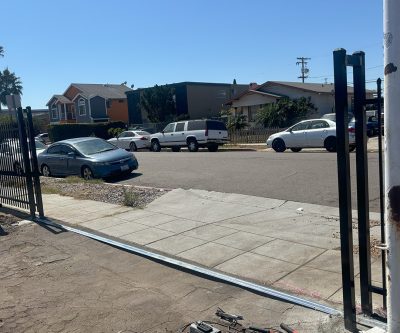 Wrought iron fence 002