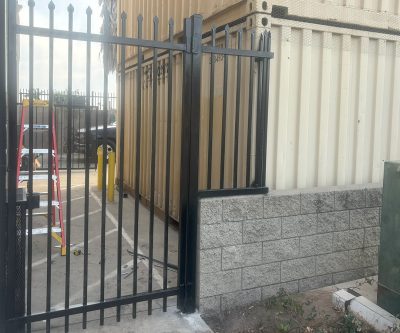 Wrought iron fence 007
