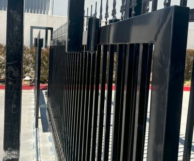 Wrought iron fence 009