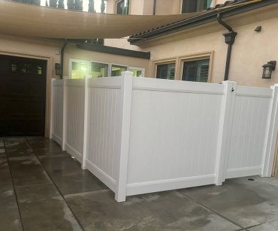Vinyl fence 001