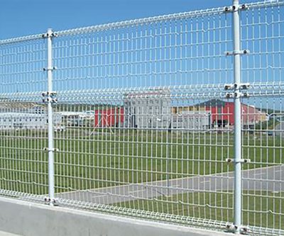 Iron chain wire fence 001
