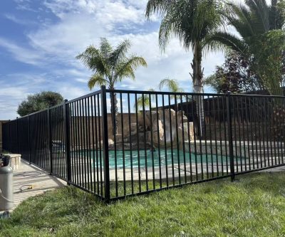 Wrought iron fence 064