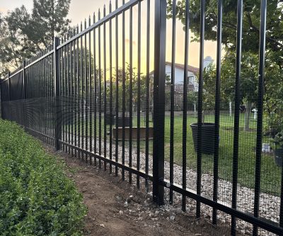 Wrought iron fence 062