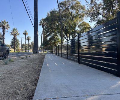 Wrought iron fence 070