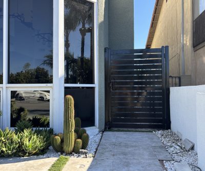 Wrought iron fence 081