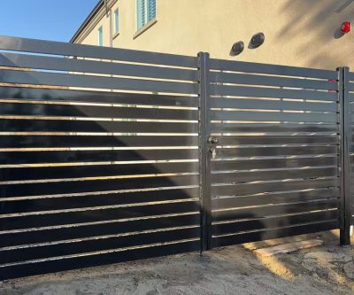 Wrought iron fence 079