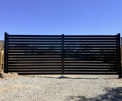 Wrought iron fence 088