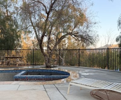 Wrought iron fence 094