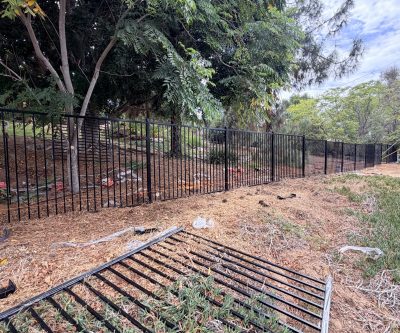 Wrought iron fence 102